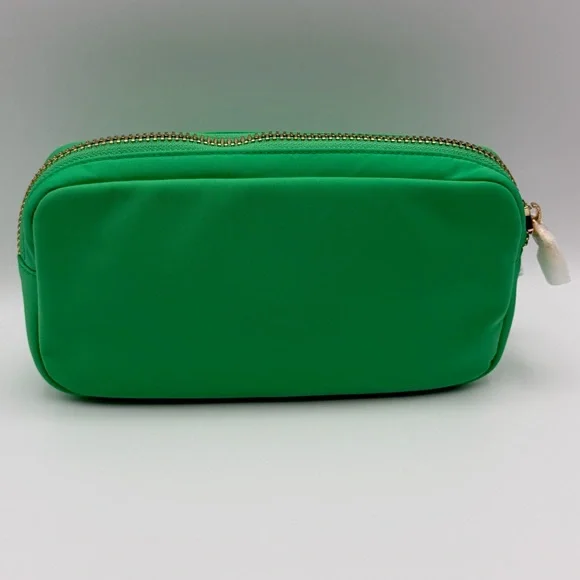 Stoney Clover Lane Classic Small Pouch Avocado Nylon Zip Cosmetic Bag - Picture 8 of 16